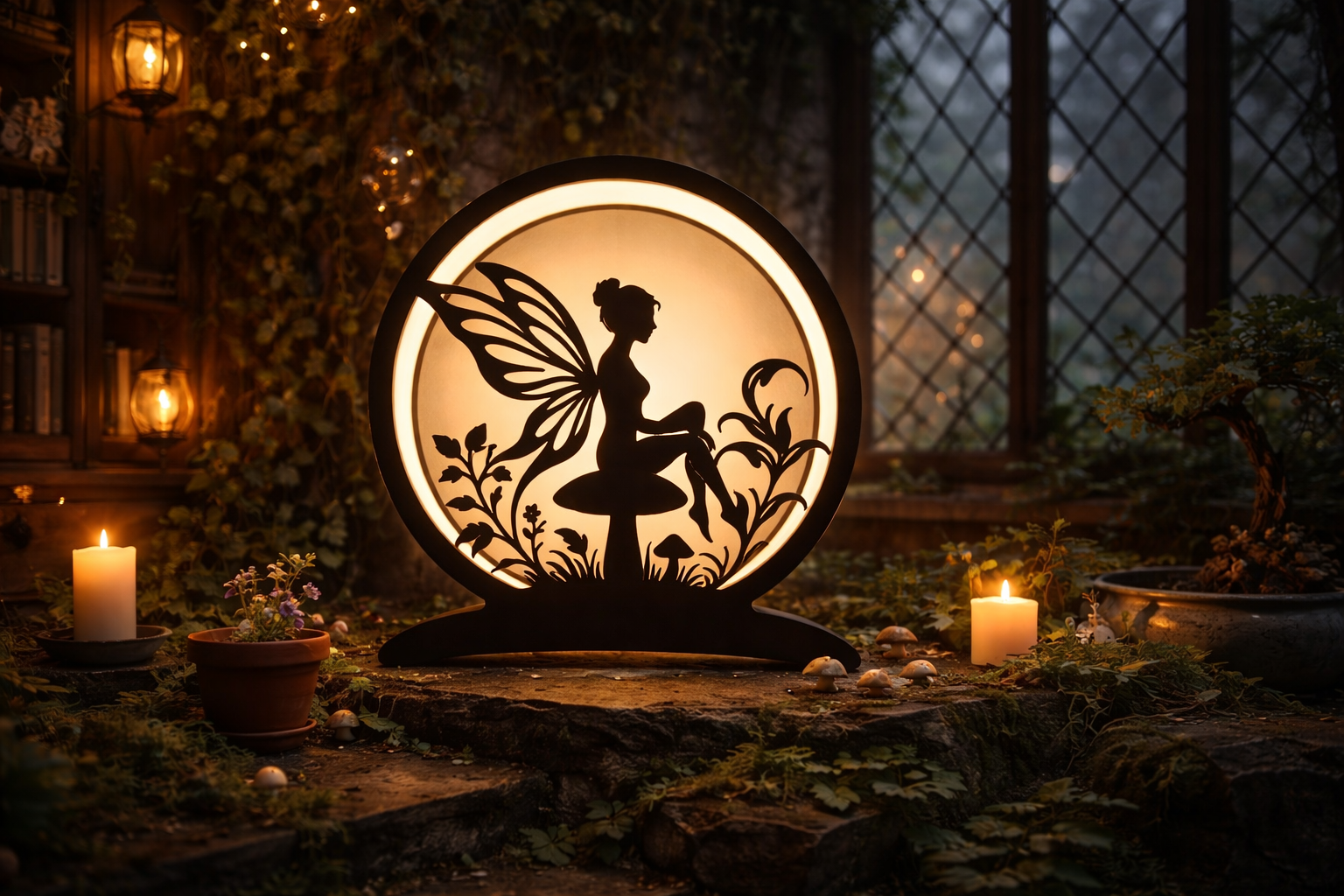 lampe fée enchanté