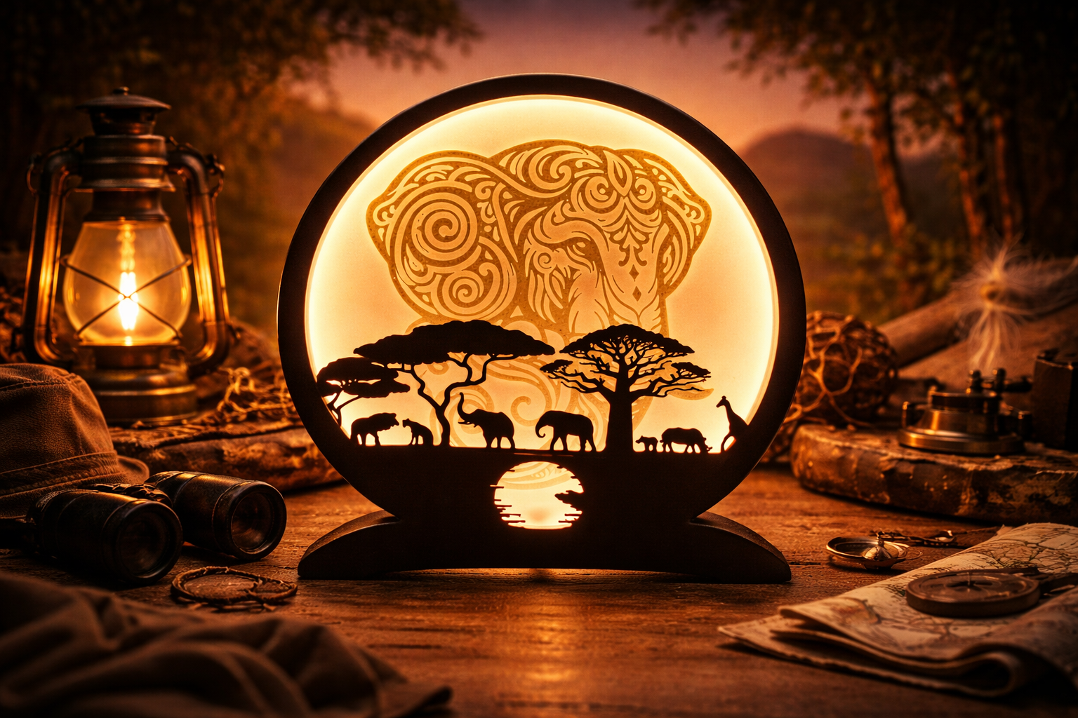 lampe savane