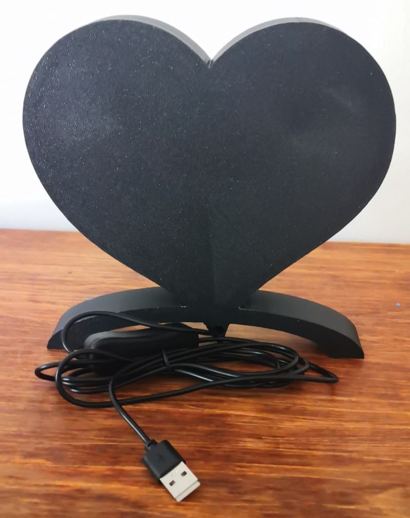 Lampe Cœur "Mon Amour" – Image 4