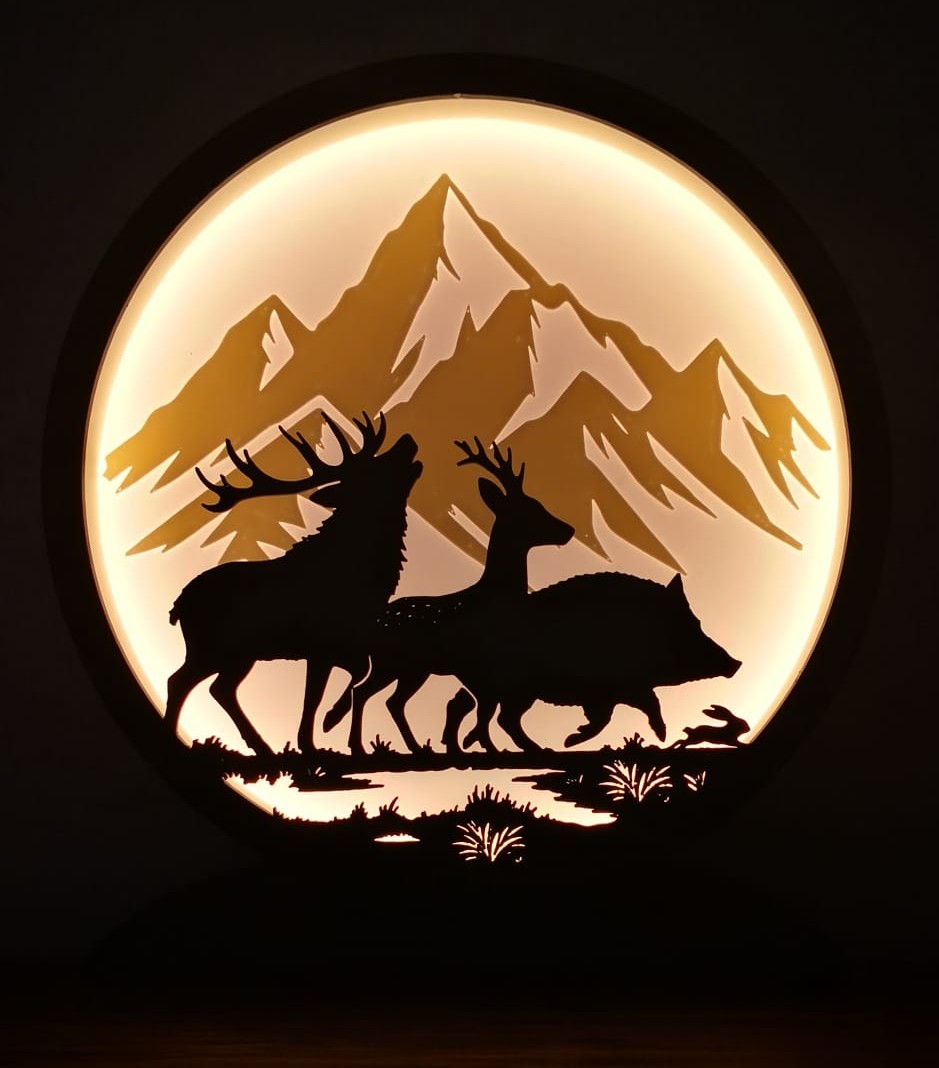 Lampe Faune sauvage