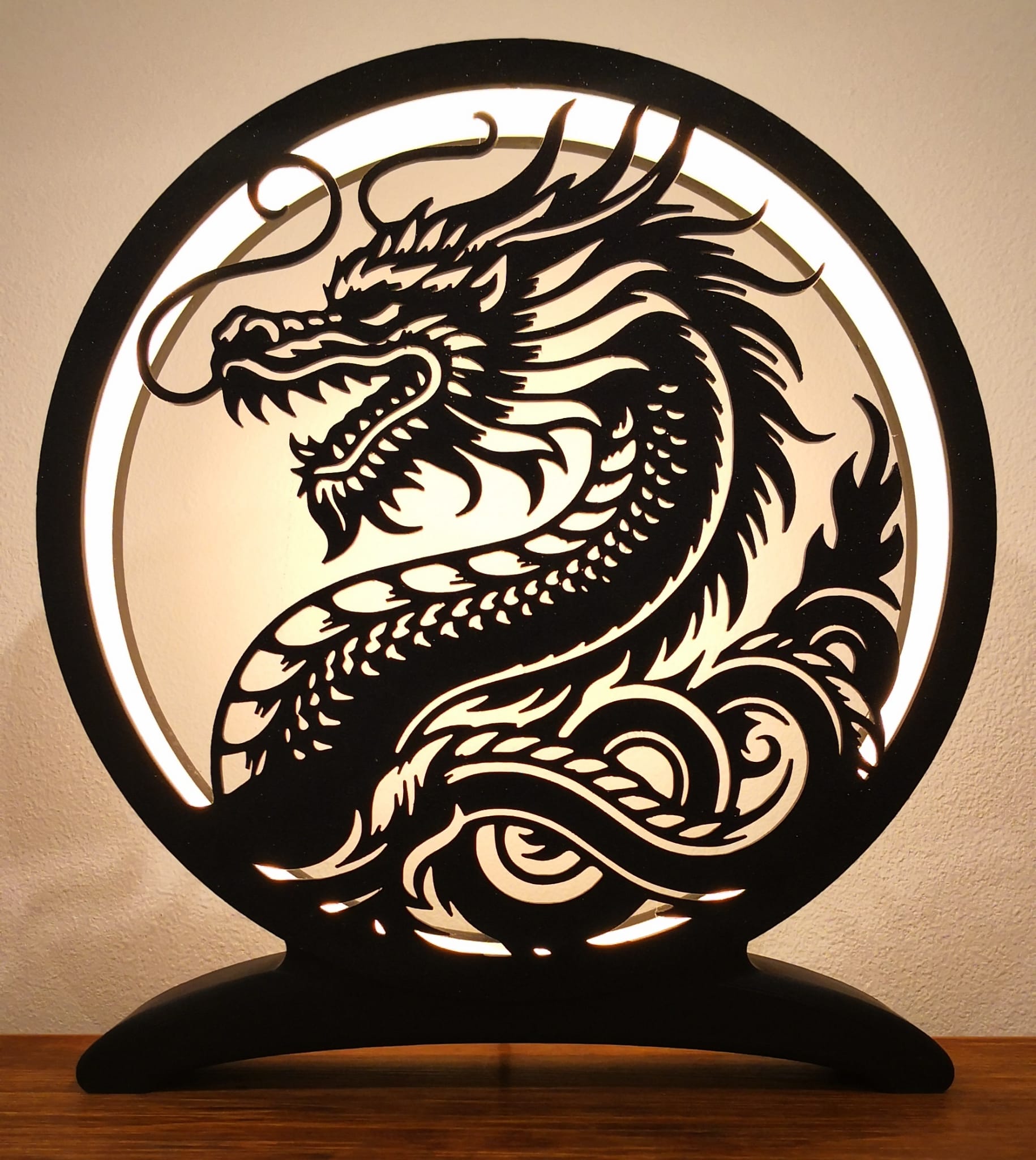Lampe Dragon asiatique – Image 3