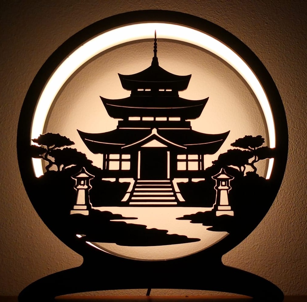 Lampe Temple japonais – Image 4