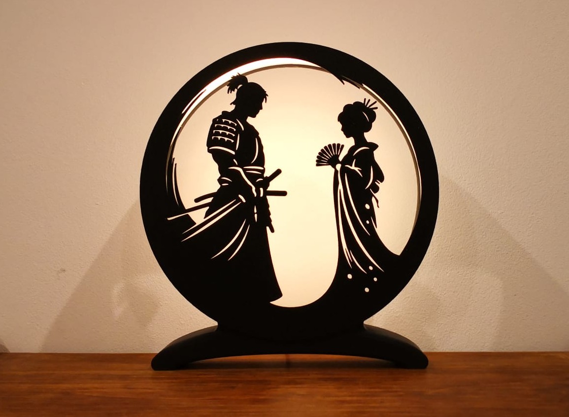 Lampe Samouraï & Geisha – Image 2