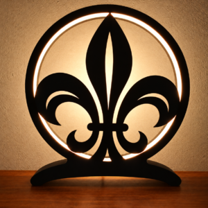 Lampe Fleur de Lys